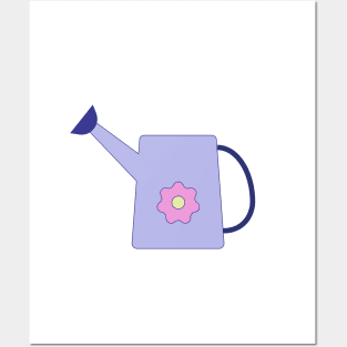 watering can Posters and Art